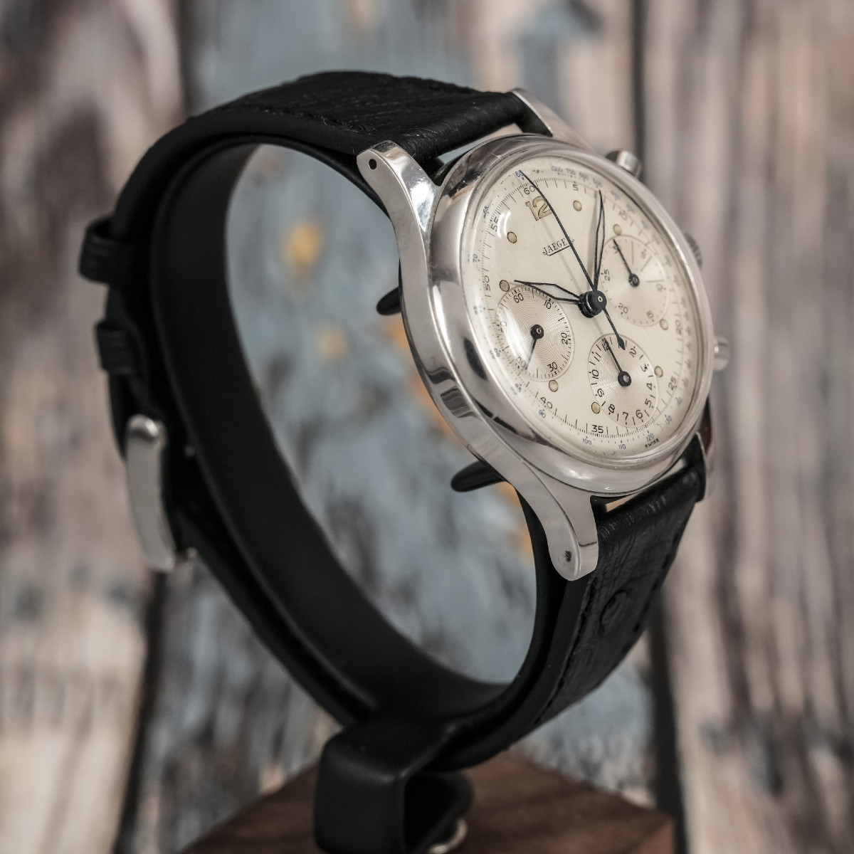 Tri-compax Jumbo 39 Mm Chronograph Circa 1950-photo-4