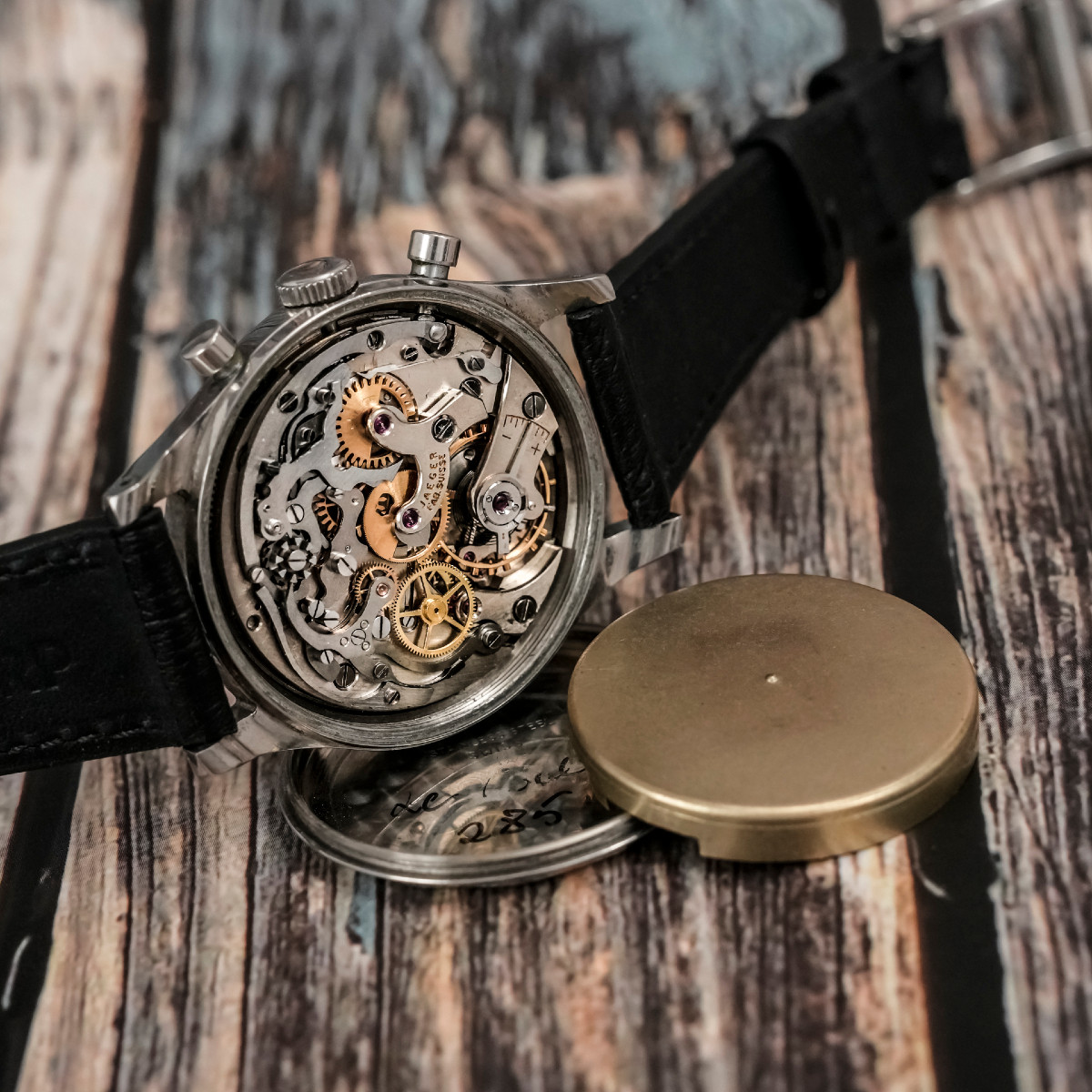Tri-compax Jumbo 39 Mm Chronograph Circa 1950-photo-6