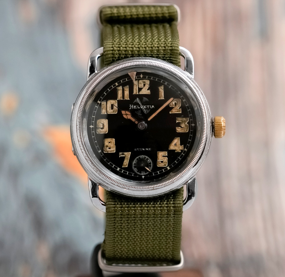 Helvetia Pilote Armée tchécoslovaque WWII Circa 1940 