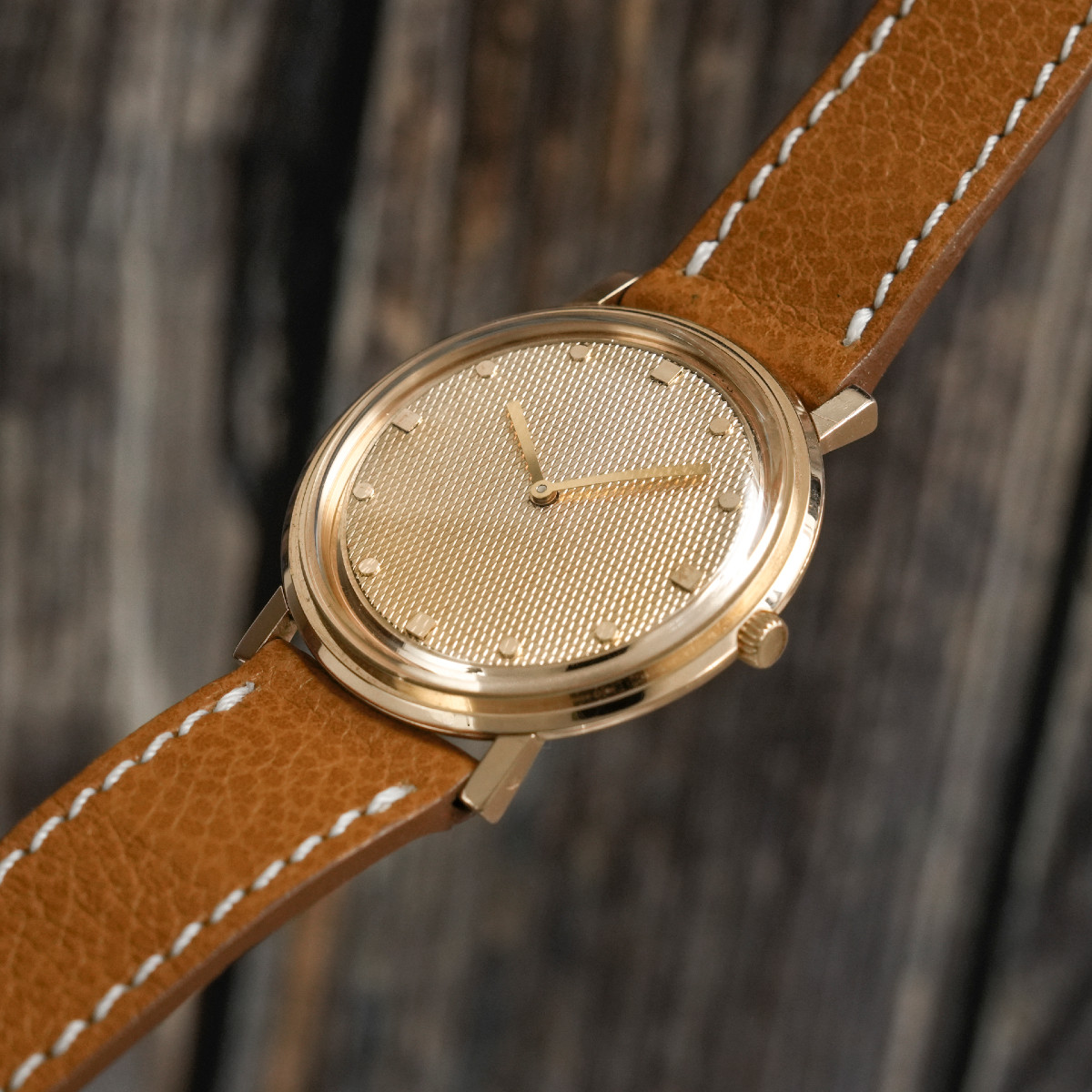 Boucheron  Type Calatrava Or Rose 18k Circa 1960 -photo-2