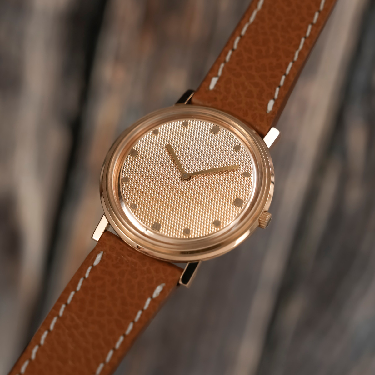 Boucheron  Type Calatrava Or Rose 18k Circa 1960 -photo-2