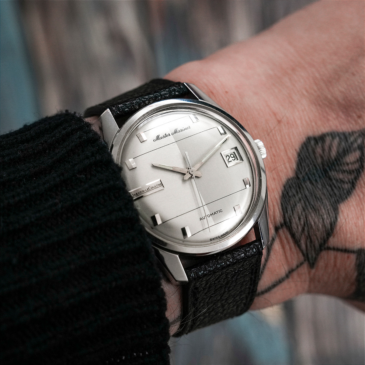 Jaeger LeCoultre Master Mariner Acier Inoxydable -1971--photo-2