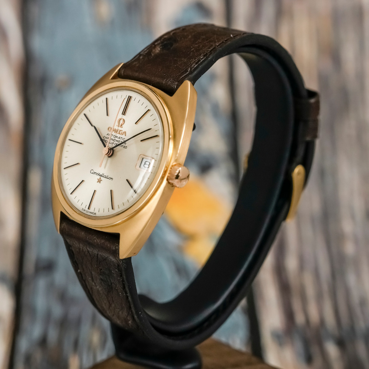 Omega Chronometer Constellation 18k Rose Gold -1966--photo-2