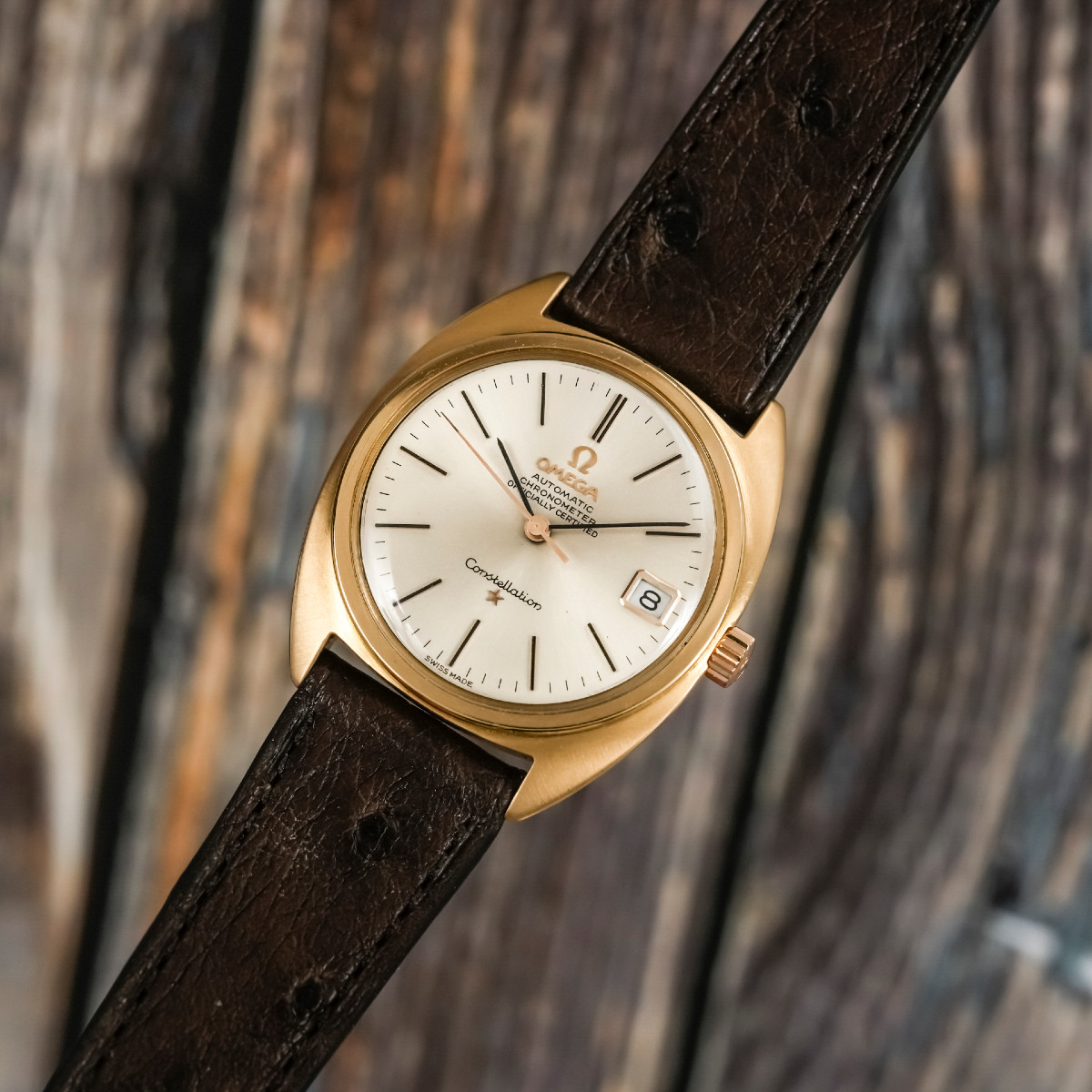 Omega Chronometer Constellation 18k Rose Gold -1966--photo-3