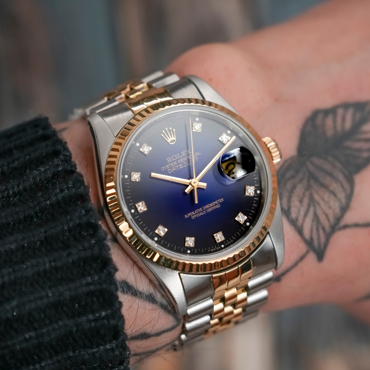 Rolex Datejust 36 Gold & Steel -1991--photo-2
