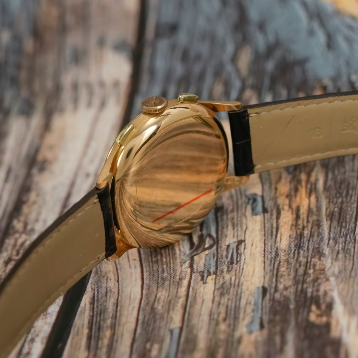 Excelsior Park Bi-compax Chronograph 18k Yellow Gold Circa 1960-photo-3