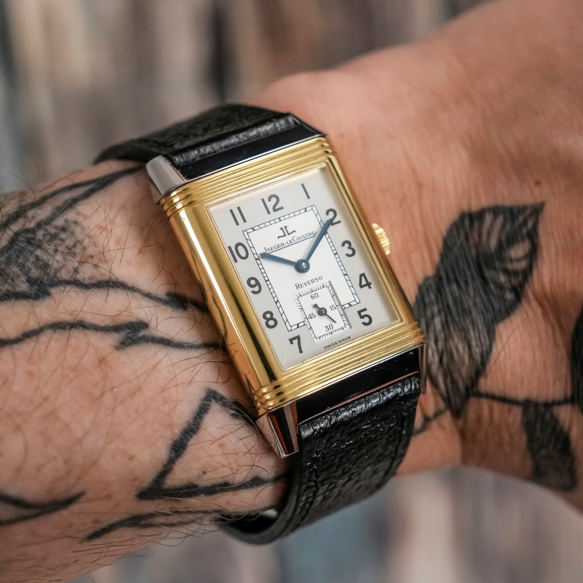 Jaeger Lecoultre Reverso Grande Taille Gold/steel -1998--photo-2