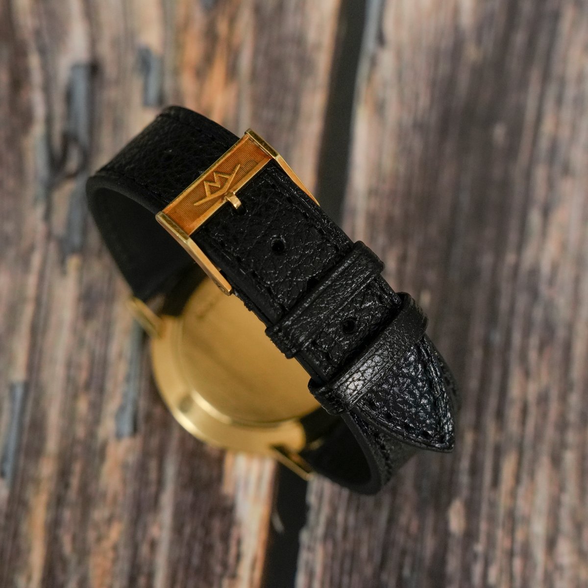Movado/Zenith Calatrava Cadran Martelé Or Jaune 18K -1969--photo-3