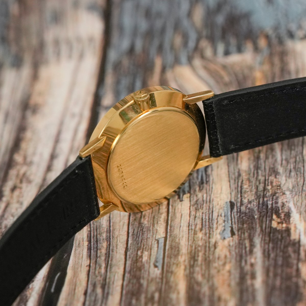 Movado/Zenith Calatrava Cadran Martelé Or Jaune 18K -1969--photo-4