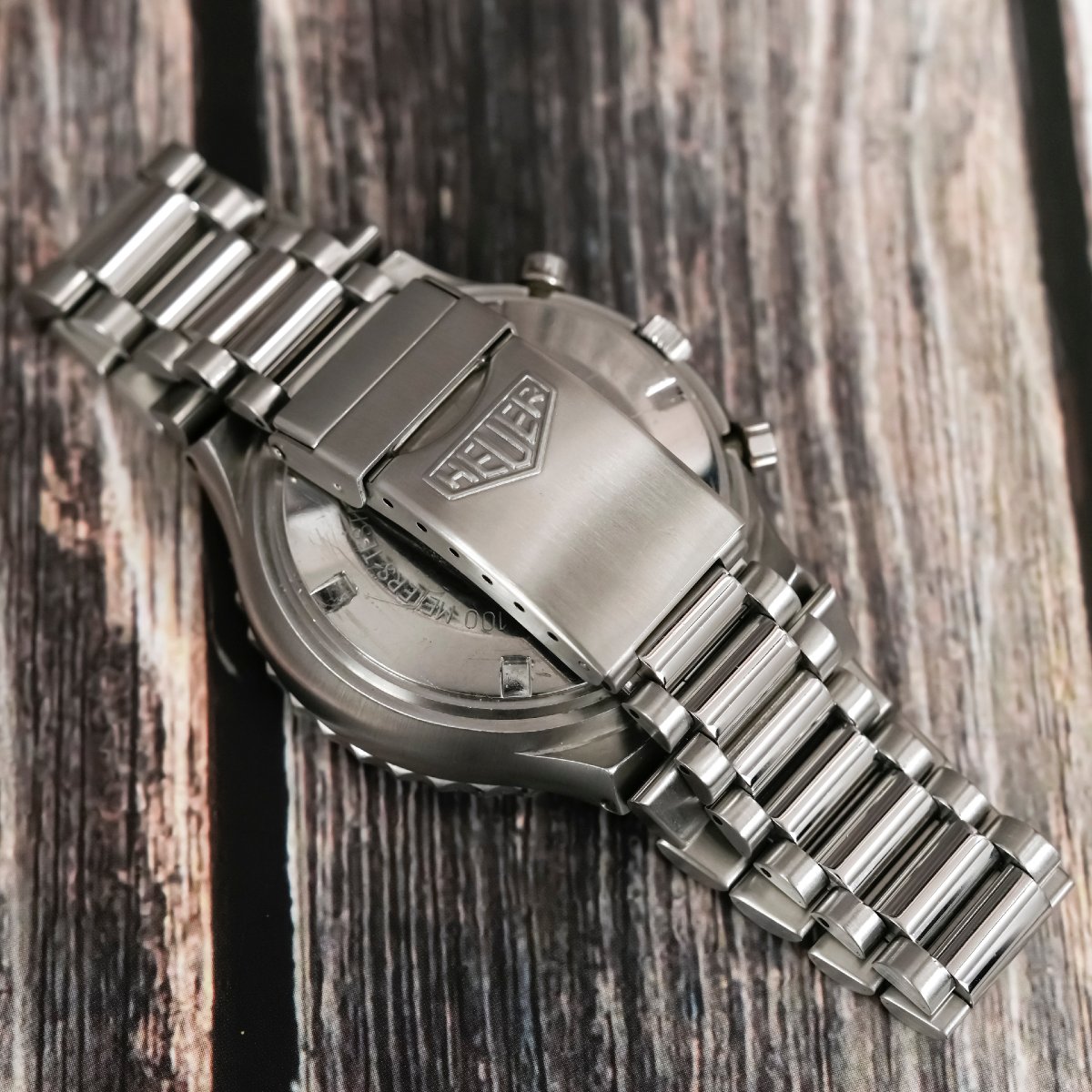 Heuer Chronographe Pilote -1983- -photo-2
