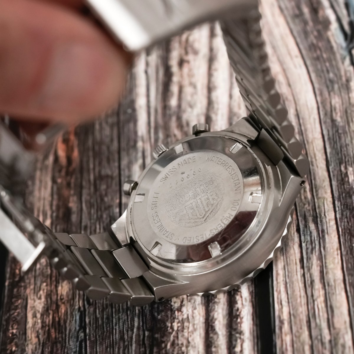 Heuer Chronographe Pilote -1983- -photo-4