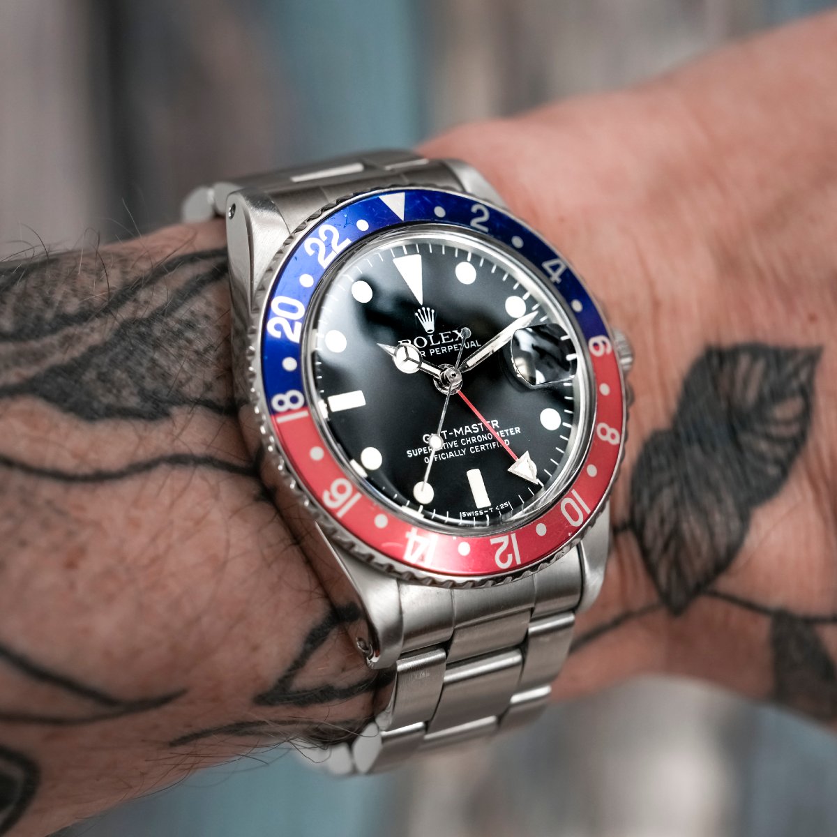 Rolex GMT MASTER MK 5 Pepsi -1979--photo-2
