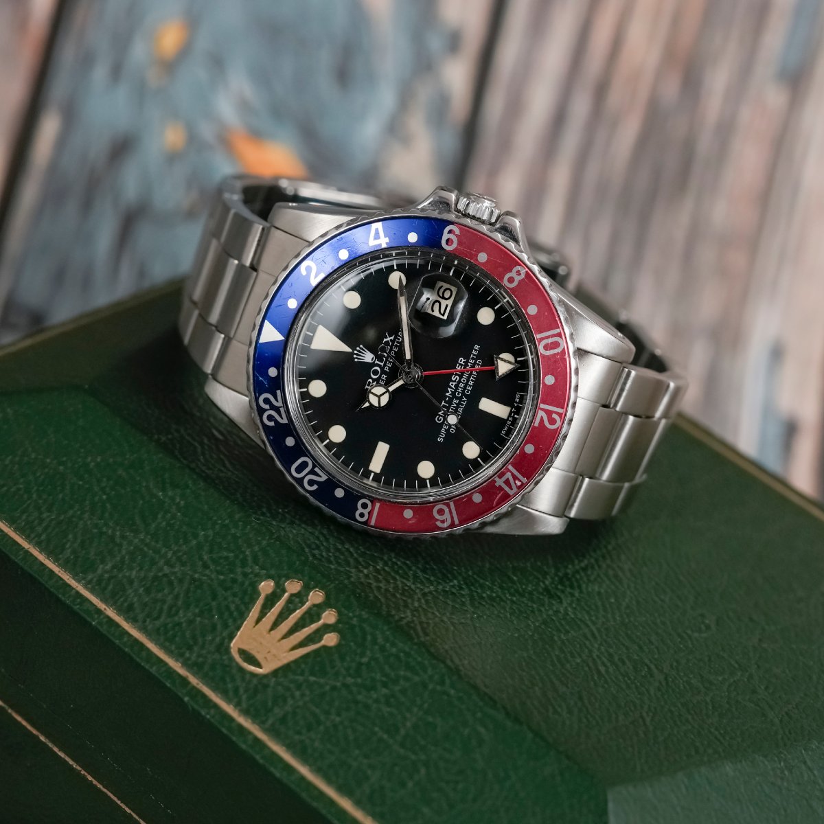 Rolex GMT MASTER MK 5 Pepsi -1979--photo-2