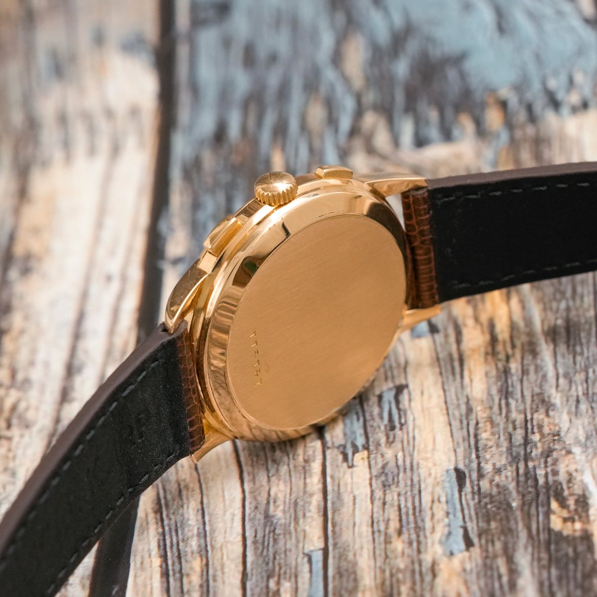 Jaeger-lecoultre 18k Rose Gold Tri-compax Chronograph - 1950 - -photo-5