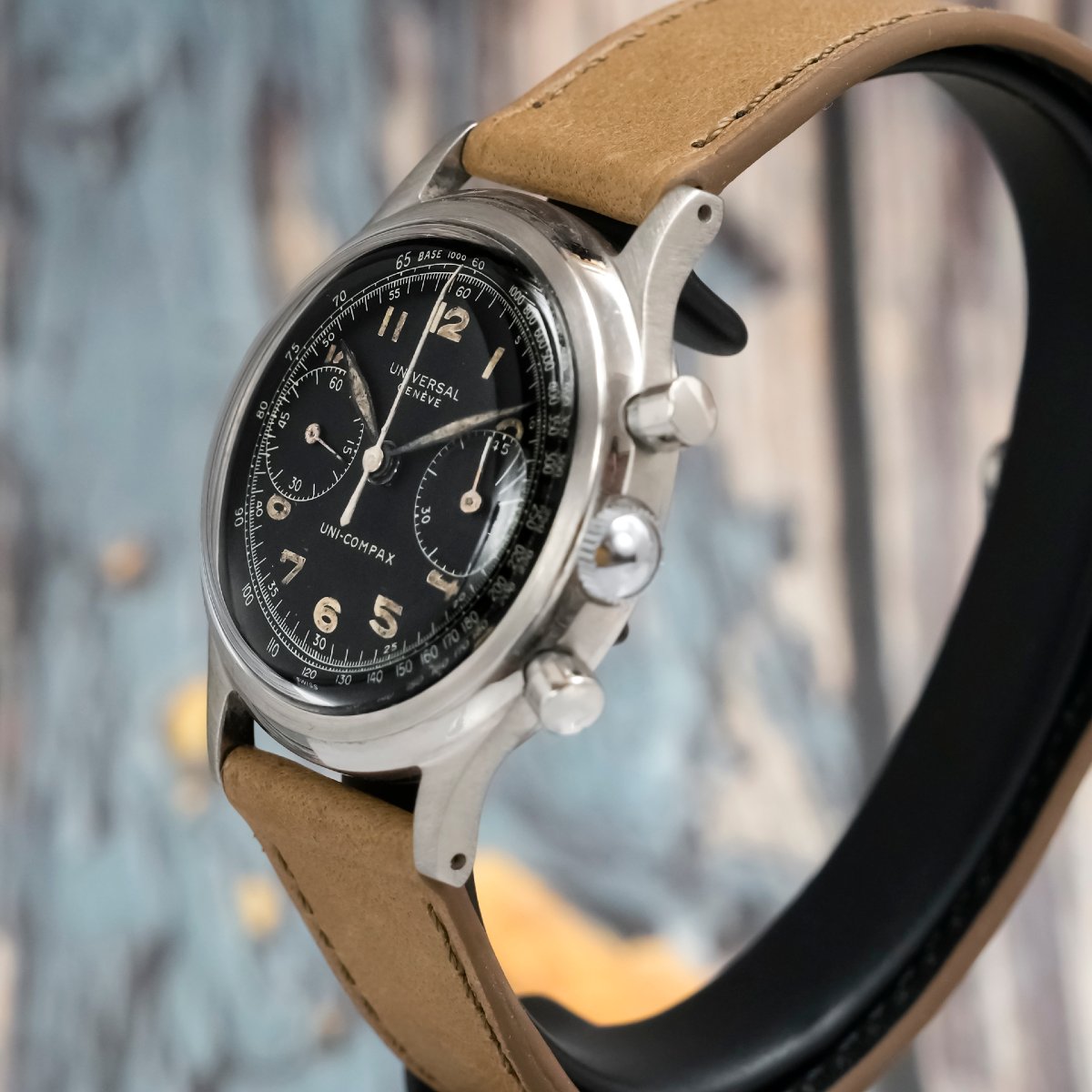 Universal Genève Uni-compax Chronograph, Stainless Steel -1951- -photo-3