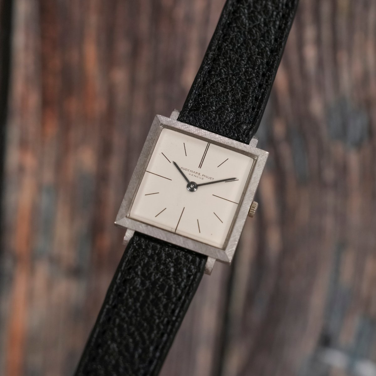 Audemars Piguet Ultraplate Square Or Blanc 18K -1967- -photo-2
