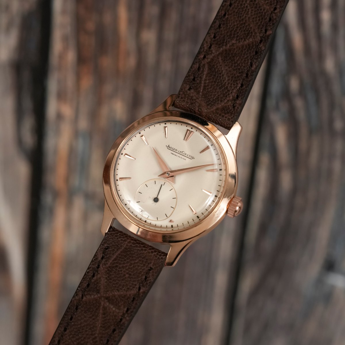 Jaeger LeCoultre Calatrava Or Rose 18K Circa 1950-photo-1