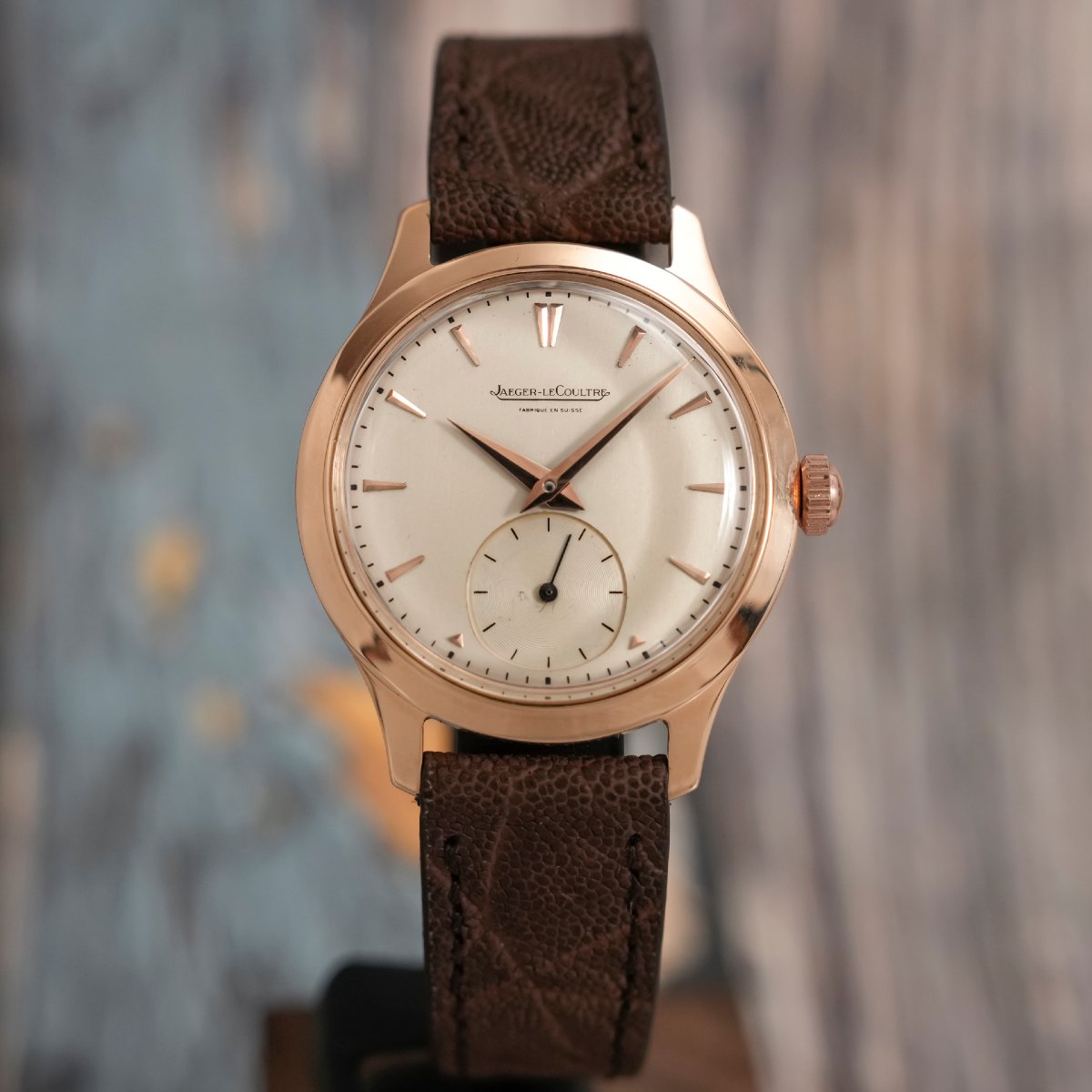 Jaeger LeCoultre Calatrava Or Rose 18K Circa 1950