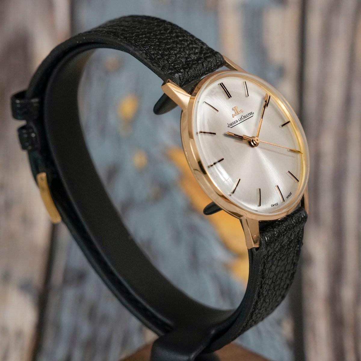 Jaeger LeCoultre Calatrava Or Rose 18K Circa 1970 -photo-4