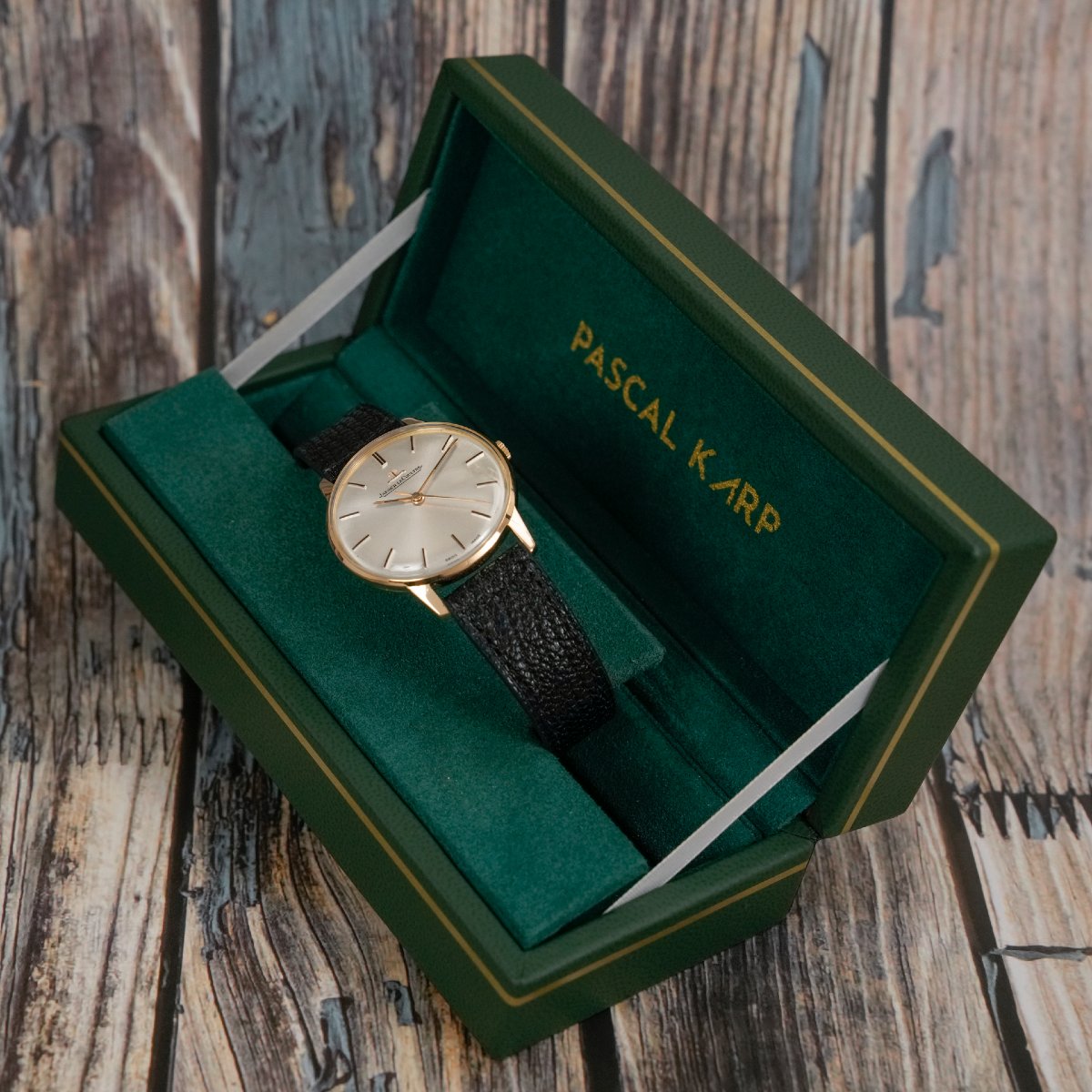 Jaeger LeCoultre Calatrava Or Rose 18K Circa 1970 -photo-3
