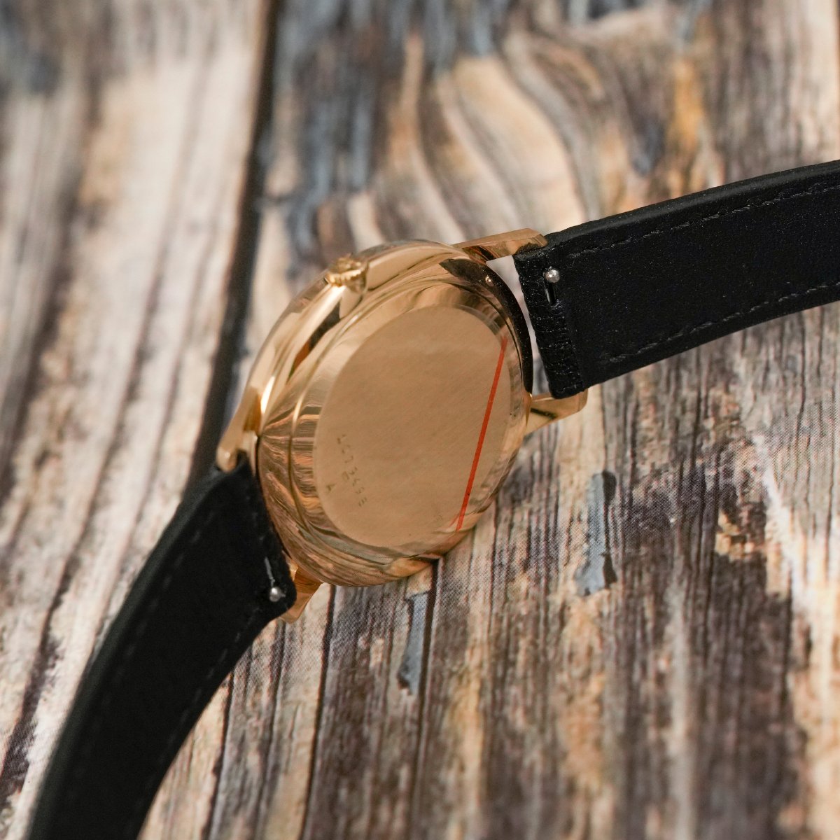 Jaeger LeCoultre Calatrava Or Rose 18K Circa 1970 -photo-5