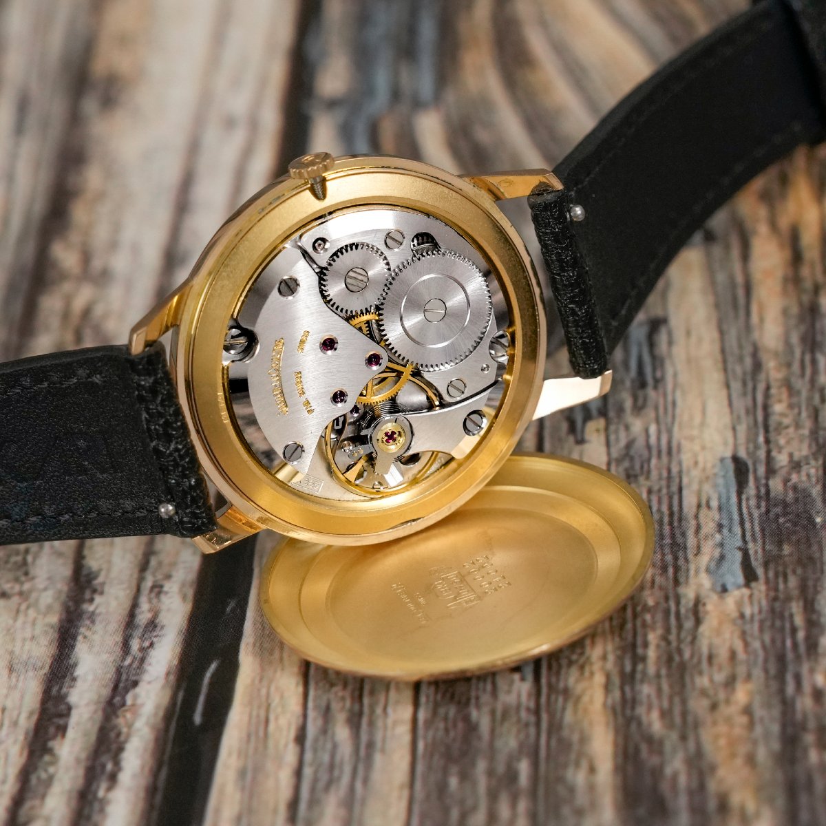 Jaeger LeCoultre Calatrava Or Rose 18K Circa 1970 -photo-6