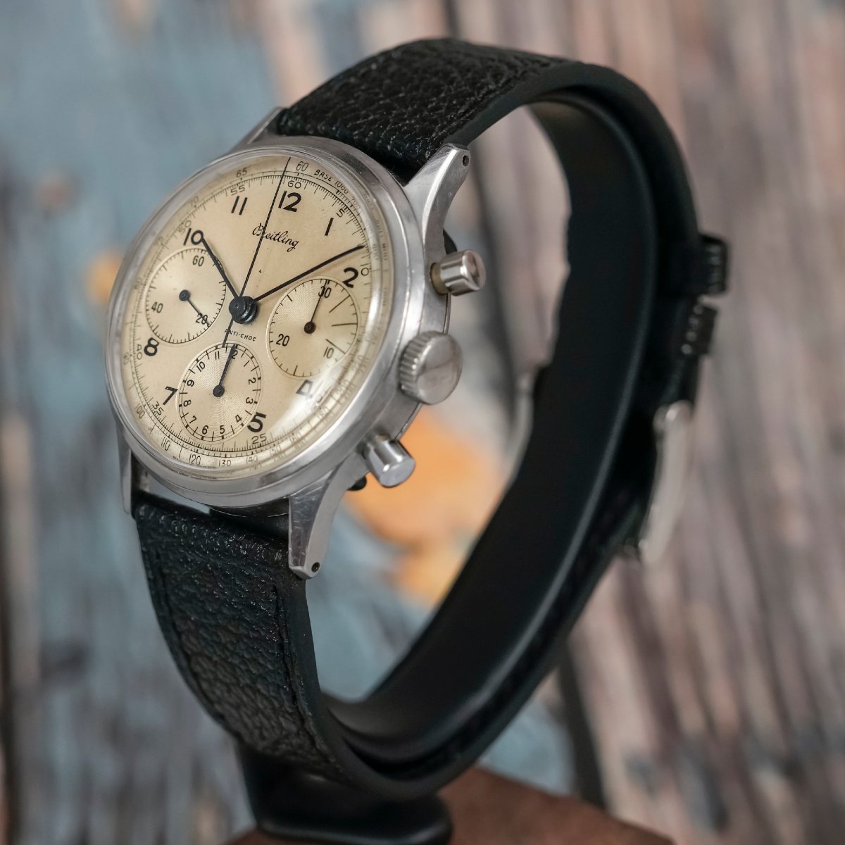Breitling Chronographe « Premier » 37.5 mm- 1950 - -photo-3