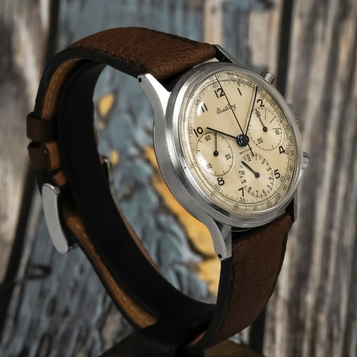 Breitling Chronographe « Premier » 37.5 mm- 1950 - -photo-4