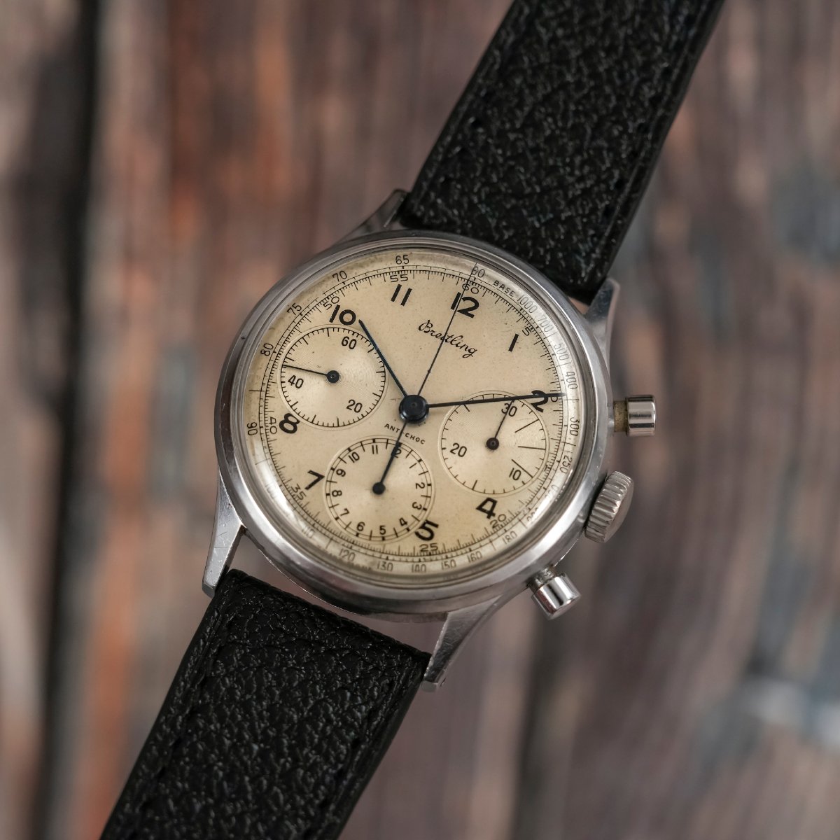 Breitling Chronographe « Premier » 37.5 mm- 1950 - -photo-1