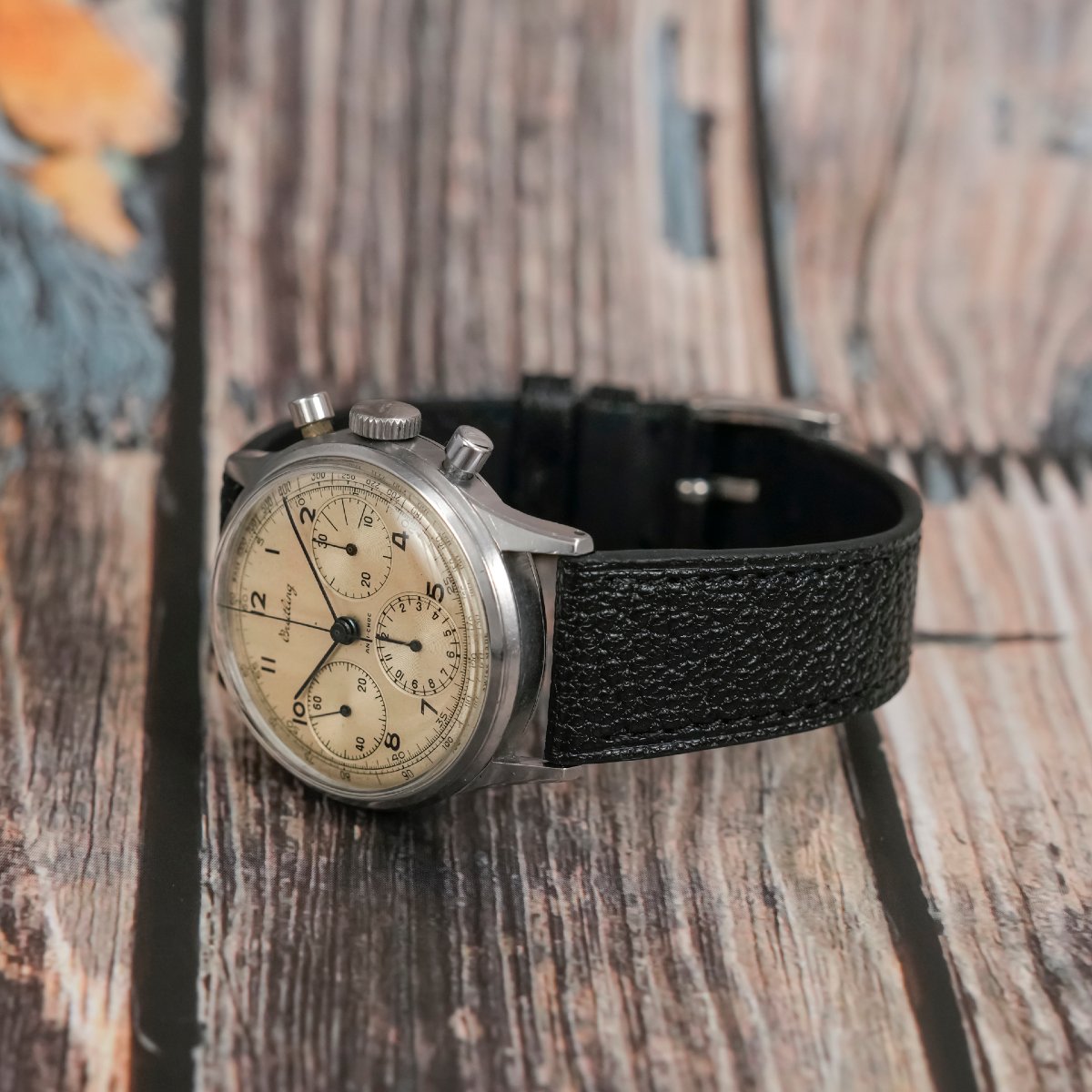 Breitling Chronographe « Premier » 37.5 mm- 1950 - -photo-2