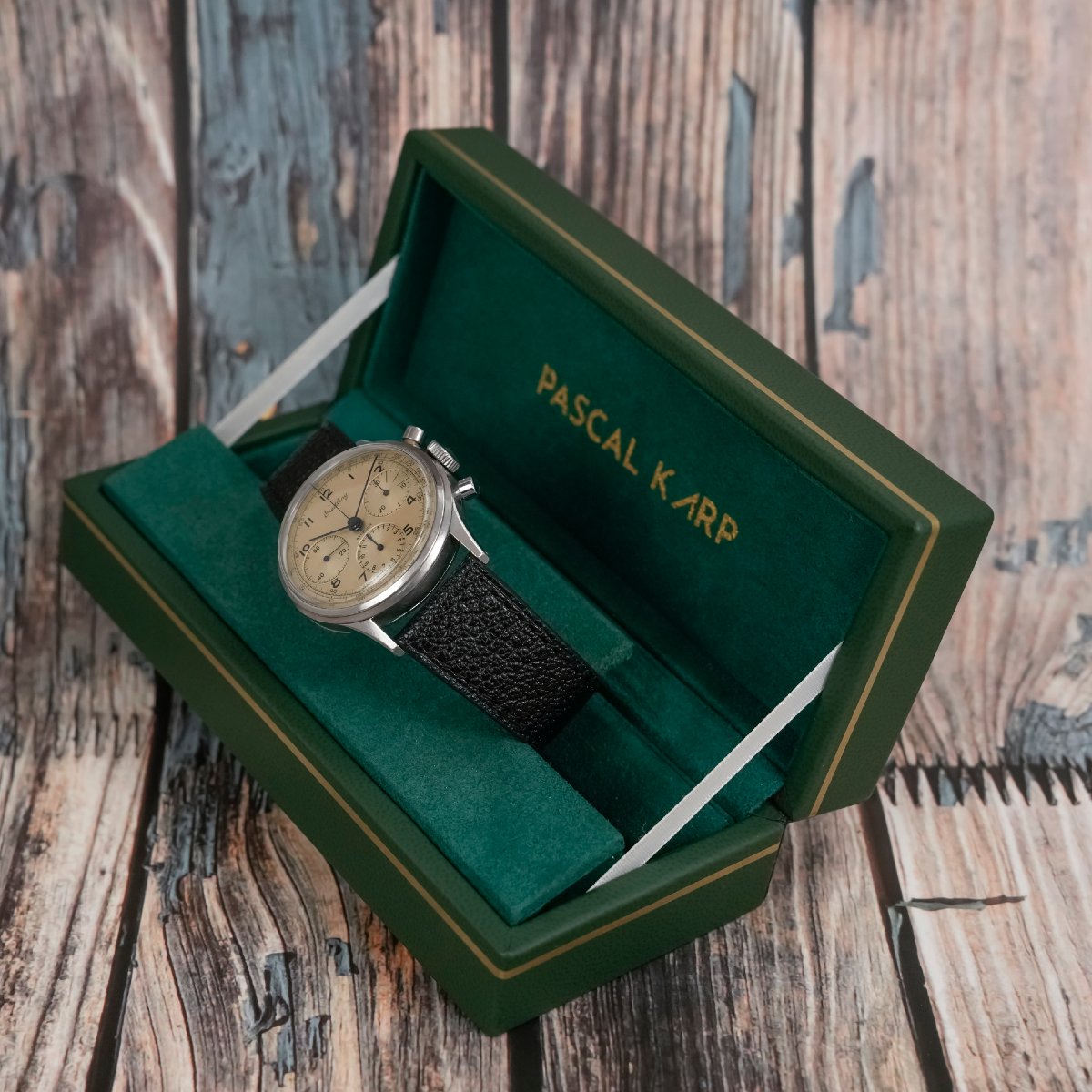 Breitling Chronographe « Premier » 37.5 mm- 1950 - -photo-3