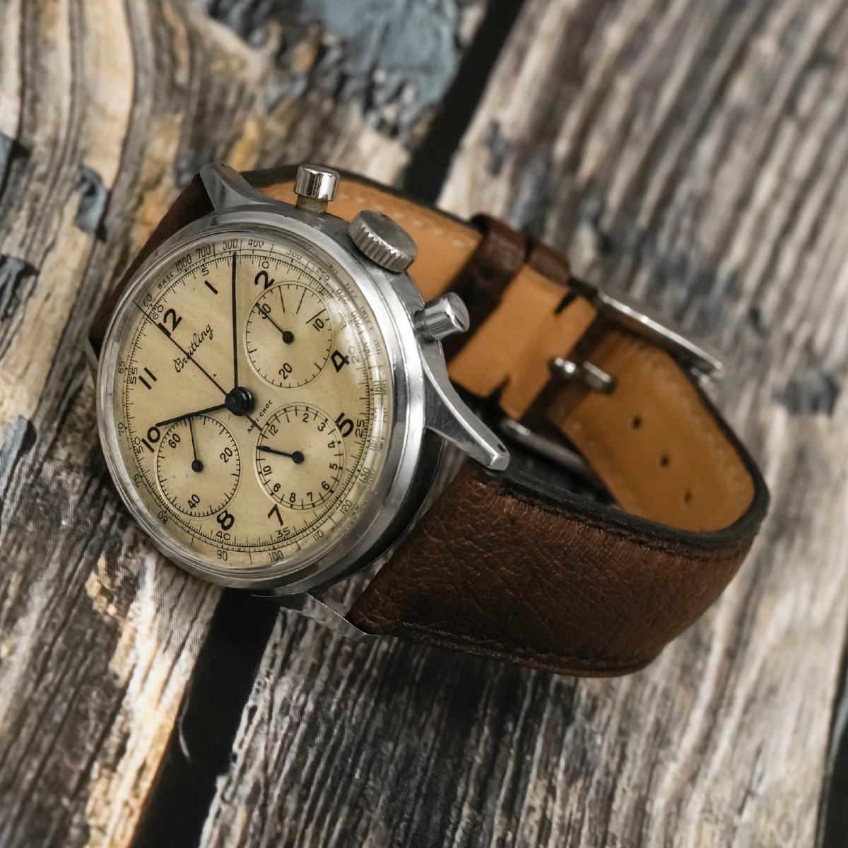 Breitling Chronographe « Premier » 37.5 mm- 1950 - -photo-2