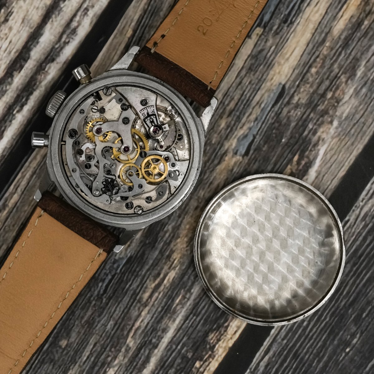 Breitling Chronographe « Premier » 37.5 mm- 1950 - -photo-5