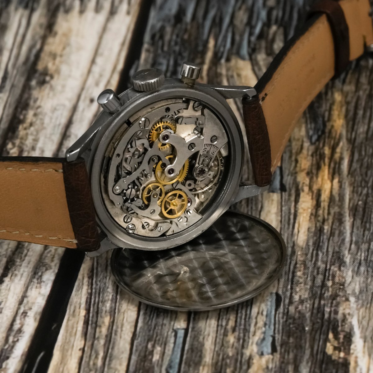 Breitling Chronographe « Premier » 37.5 mm- 1950 - -photo-6