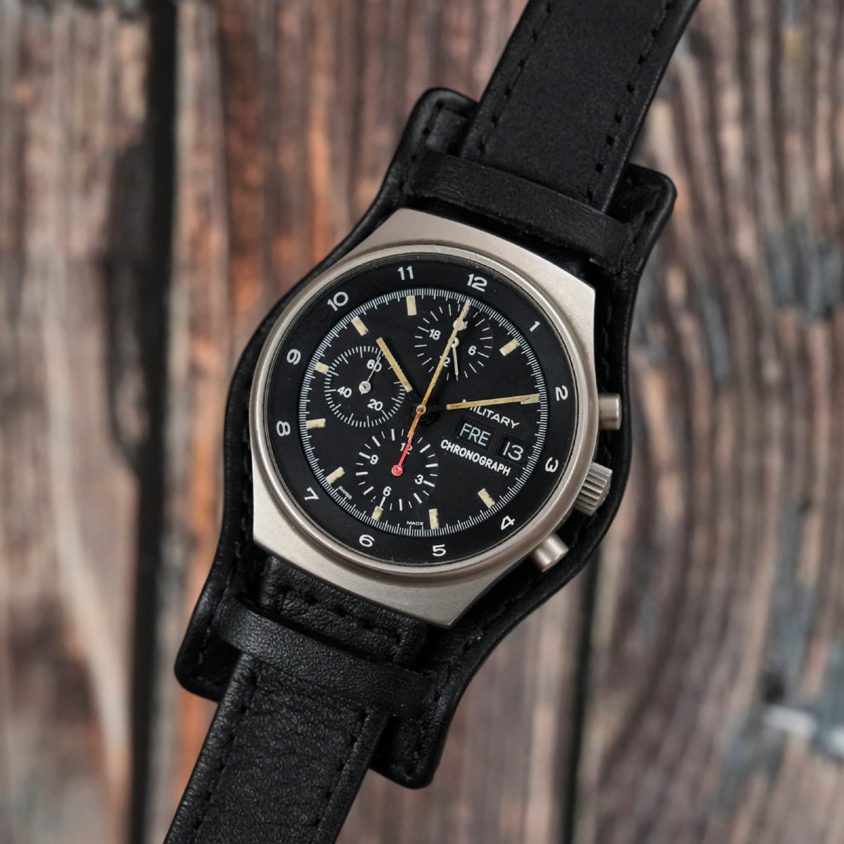 Porsche Design /Orfina Chronographe Bund Circa 1980-photo-1