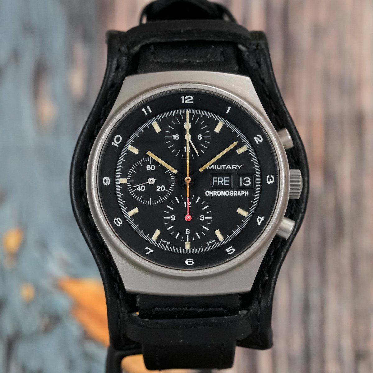Porsche Design /Orfina Chronographe Bund Circa 1980