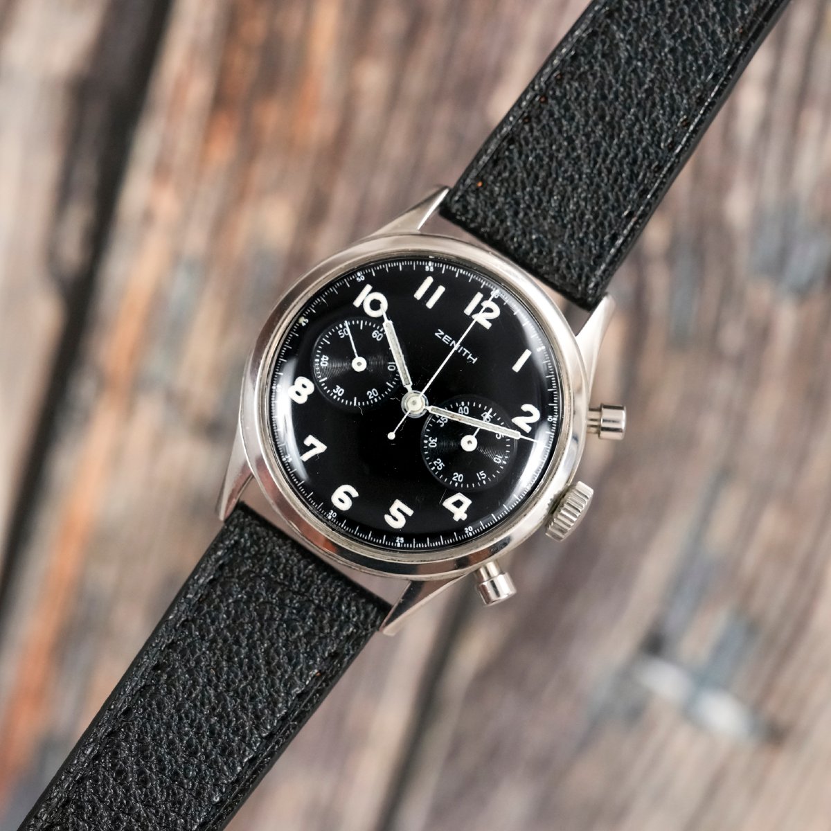 Zenith Military-style Chronograph, Yugoslav Air Force (sfry) -1954- -photo-1