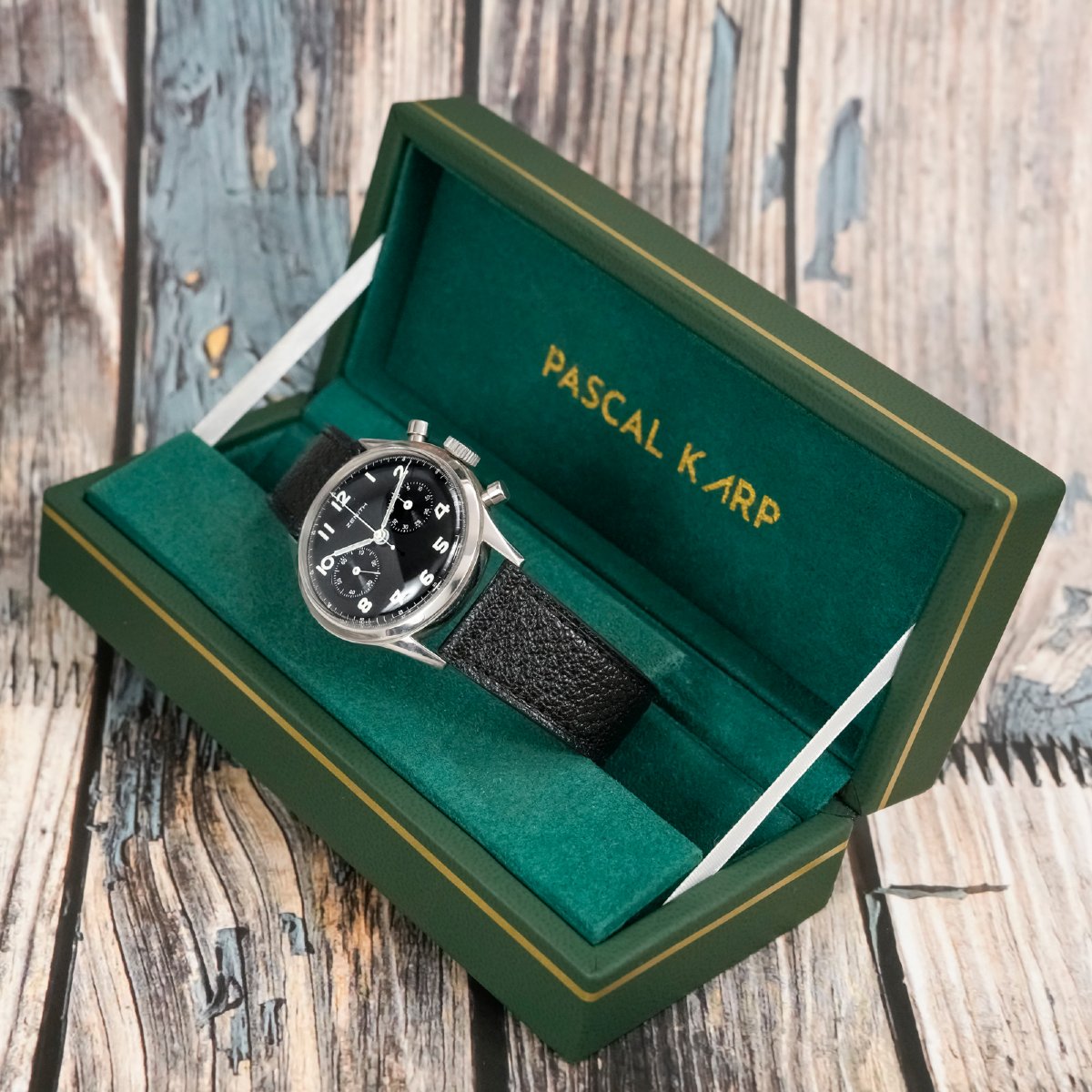 Zenith Military-style Chronograph, Yugoslav Air Force (sfry) -1954- -photo-3
