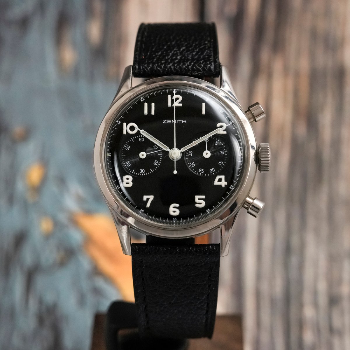 Zenith Military-style Chronograph, Yugoslav Air Force (sfry) -1954- 