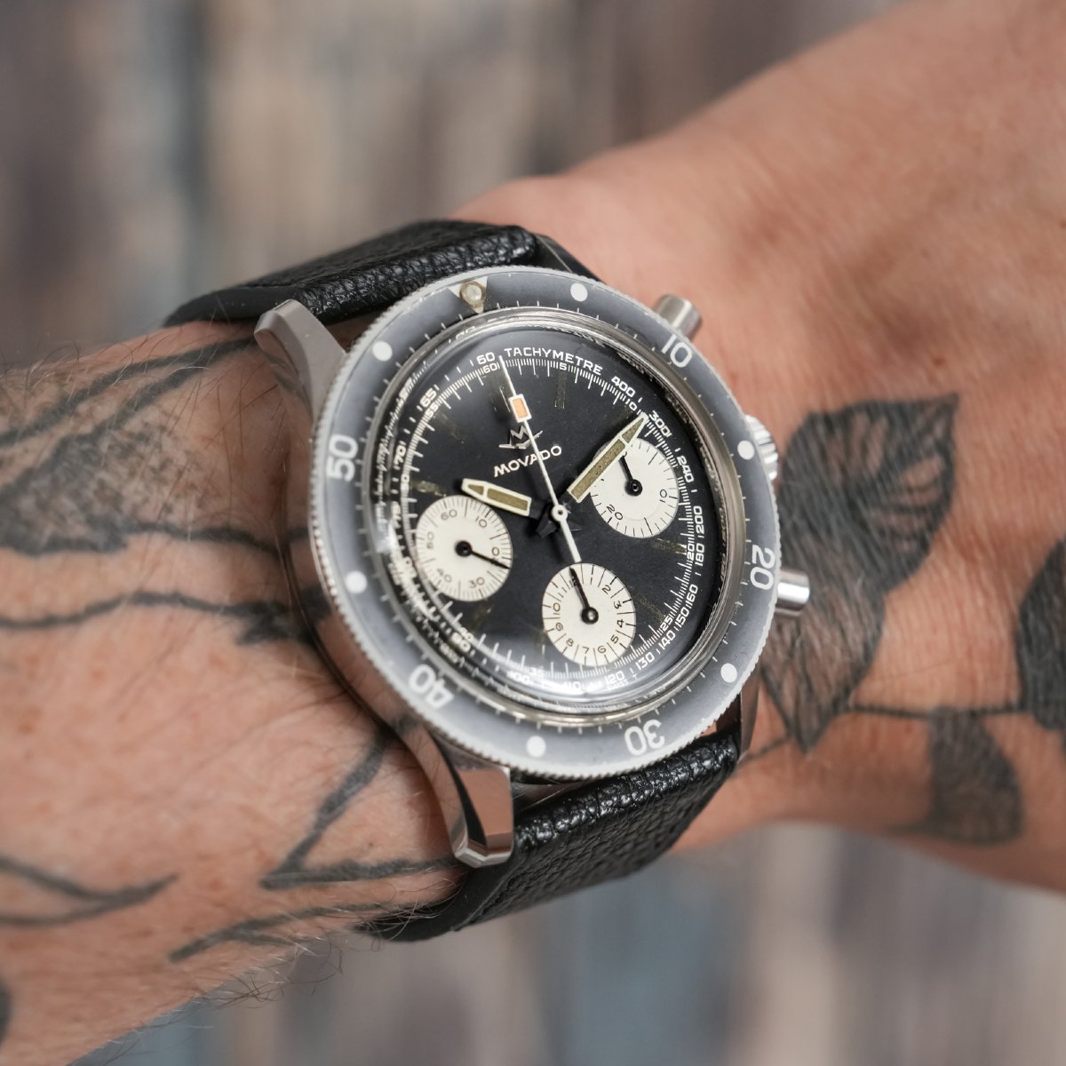 Movado Super Sub Sea Chronograph -1968- -photo-2