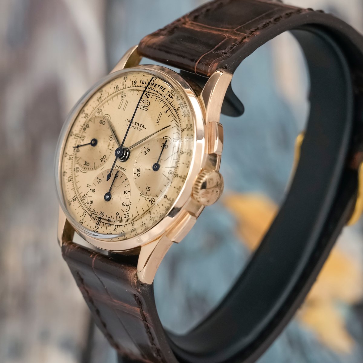 Universal Genève Chronographe Compax FAB "Força Aérea Brasileira" -1945--photo-3