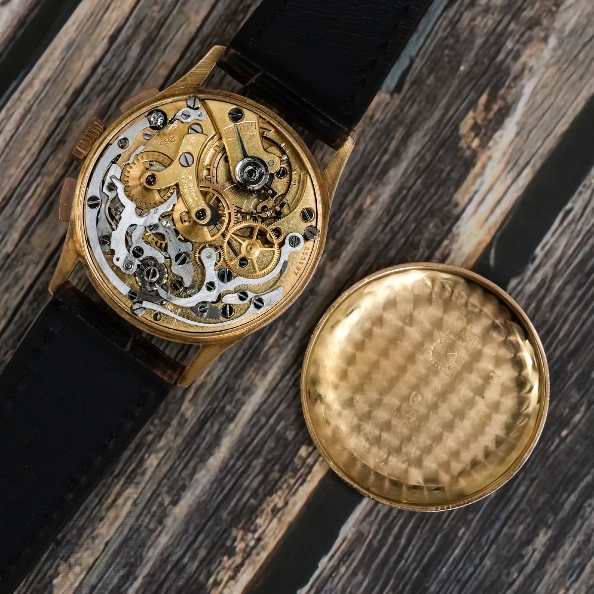 Universal Genève Chronographe Compax FAB "Força Aérea Brasileira" -1945--photo-6