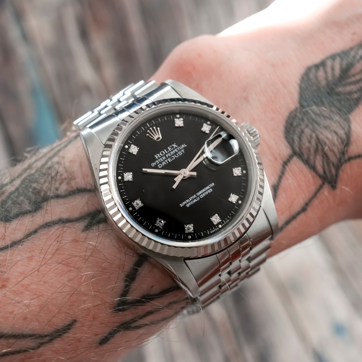 Rolex Oyster Perpetual Datejust 36 mm -1991- -photo-2