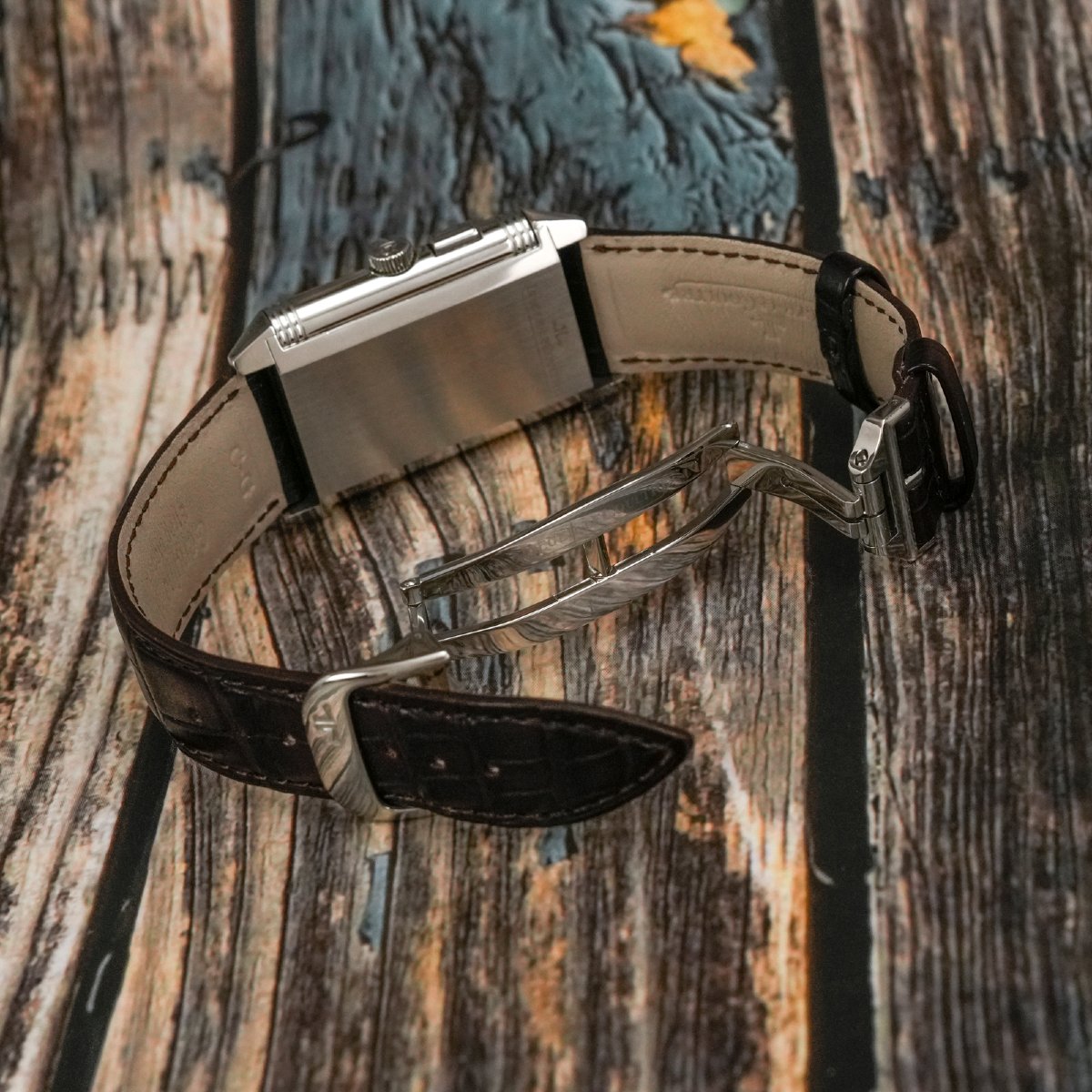 Jaeger LeCoultre Reverso Duoface GMT Day/Night Acier Circa 2010-photo-4