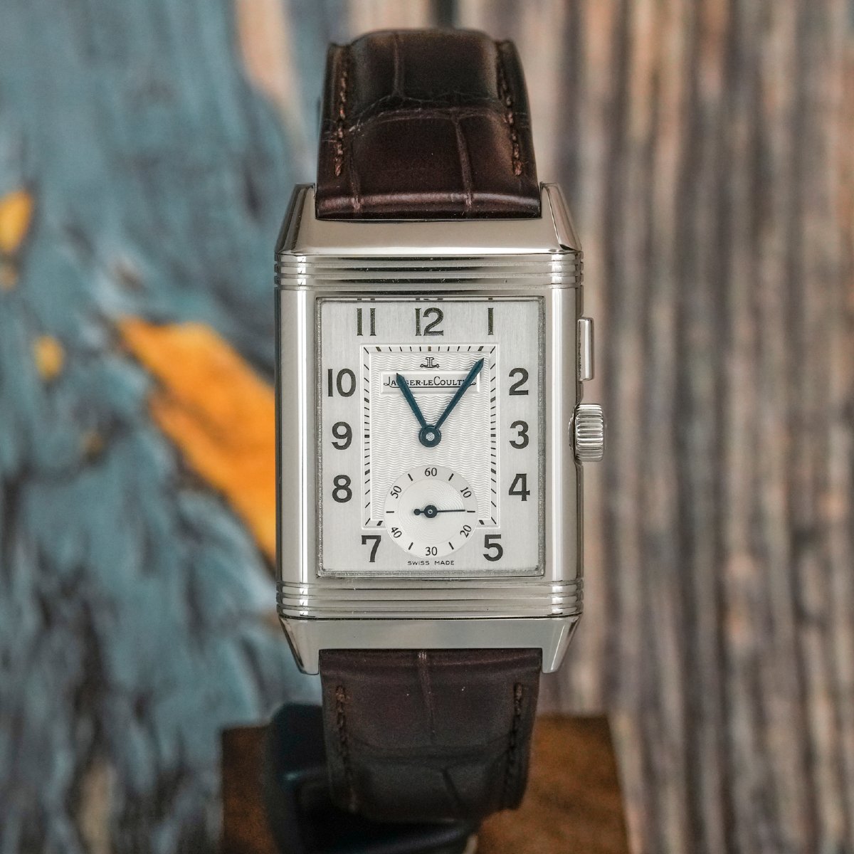 Jaeger LeCoultre Reverso Duoface GMT Day/Night Acier Circa 2010