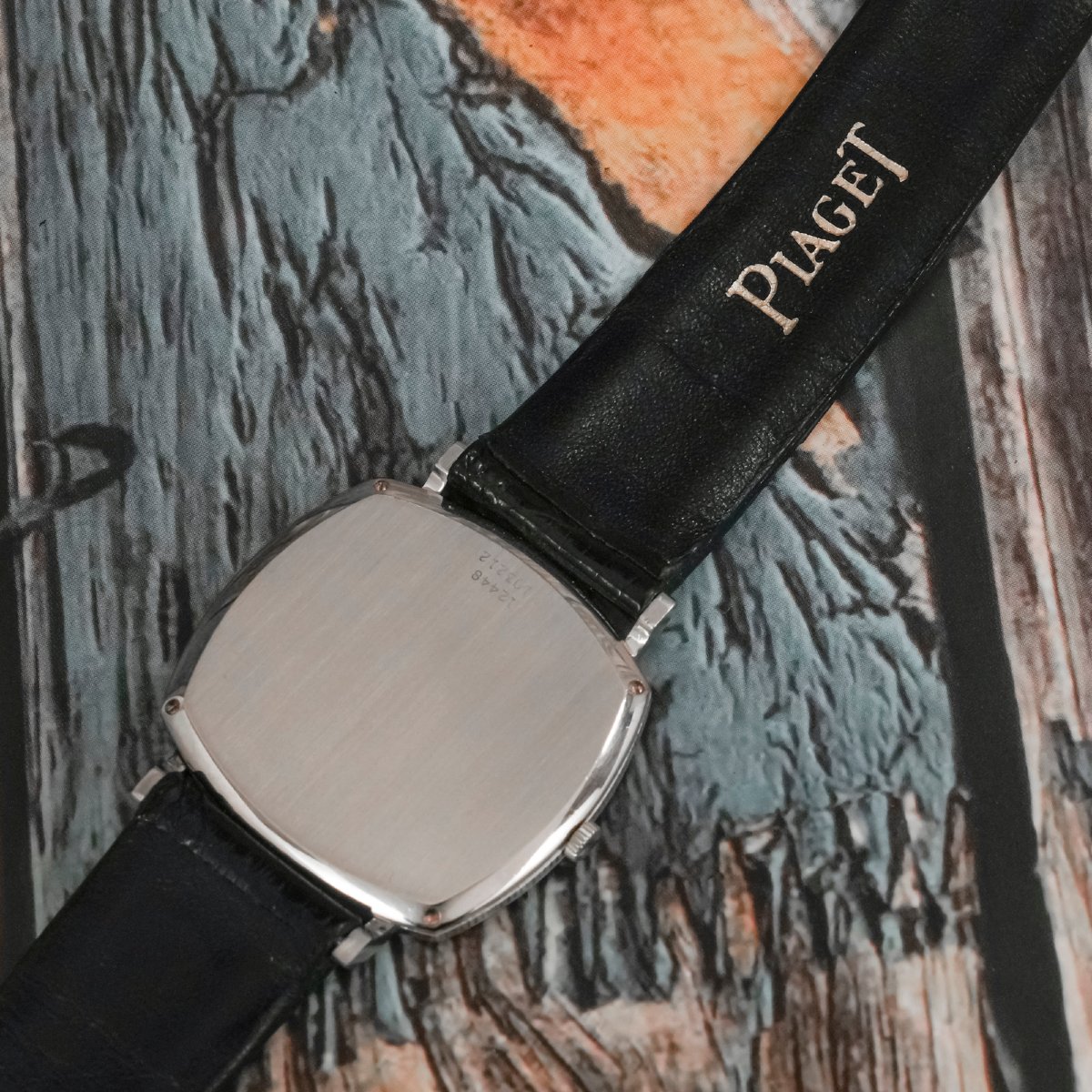 Piaget Extra-thin 18-karat White Gold "clous De Paris" Circa 1975 -photo-4