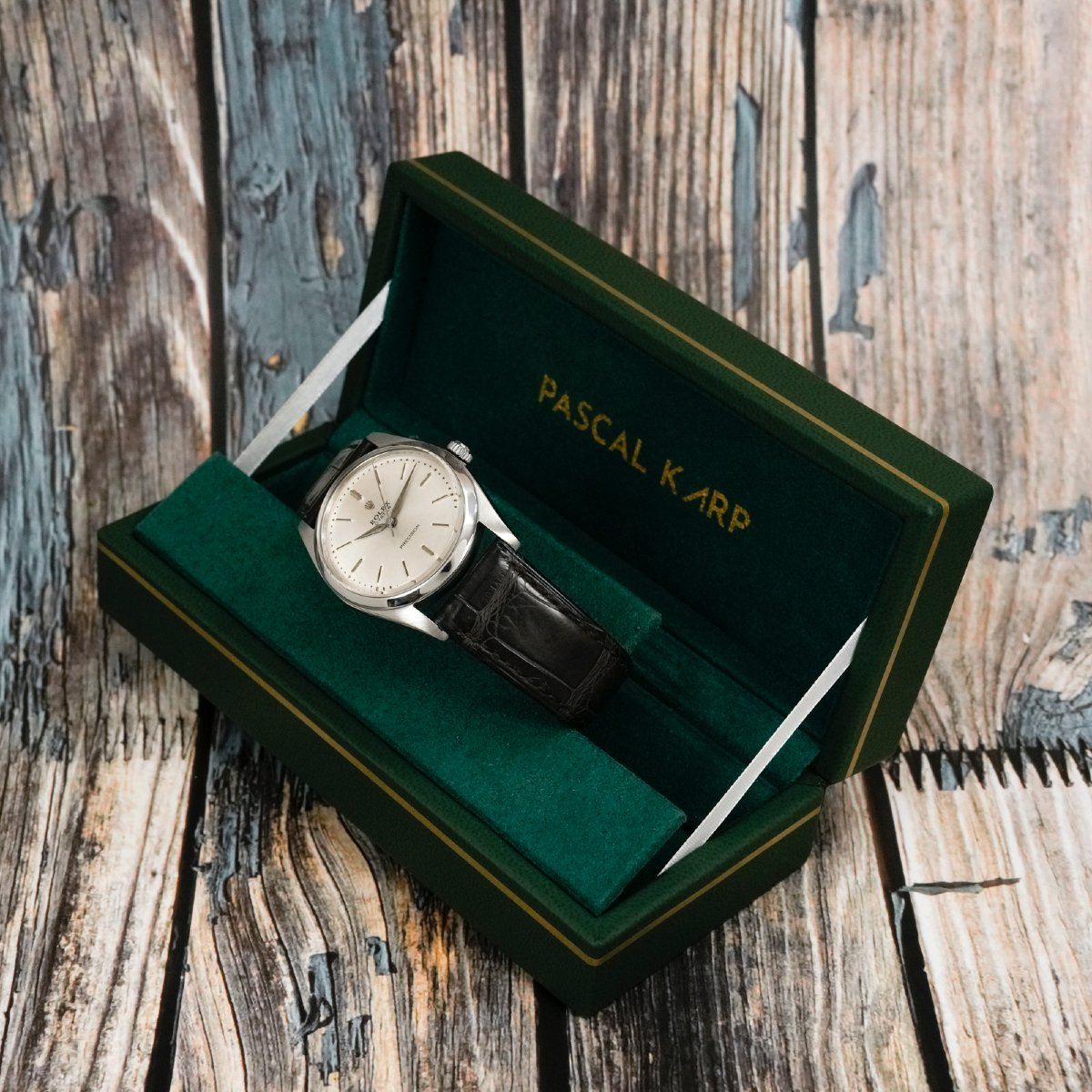 Rolex Precision “big Oyster” – 1962 – -photo-3