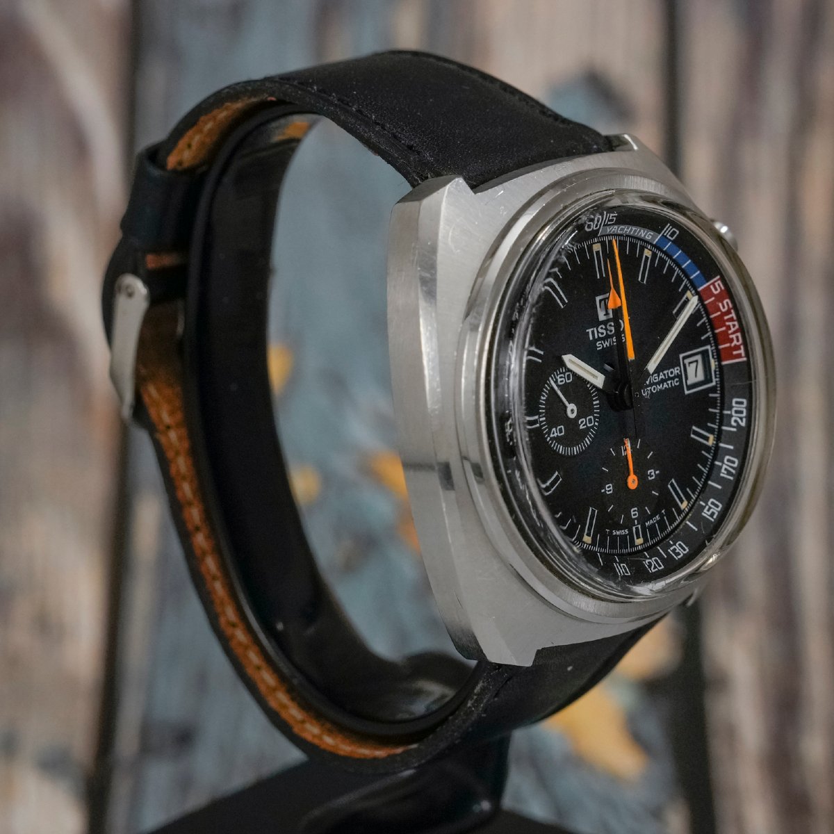  Chronographe Tissot Navigator Yachting Circa 1975-photo-4