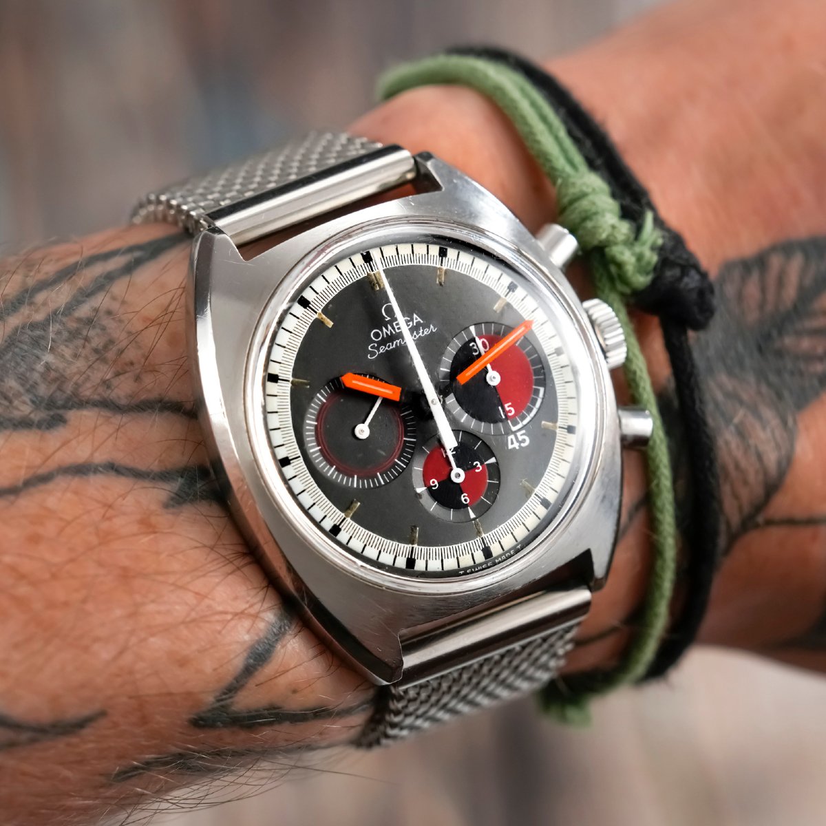Omega Seamaster "soccer Timer" Chronograph - 1970 - -photo-2