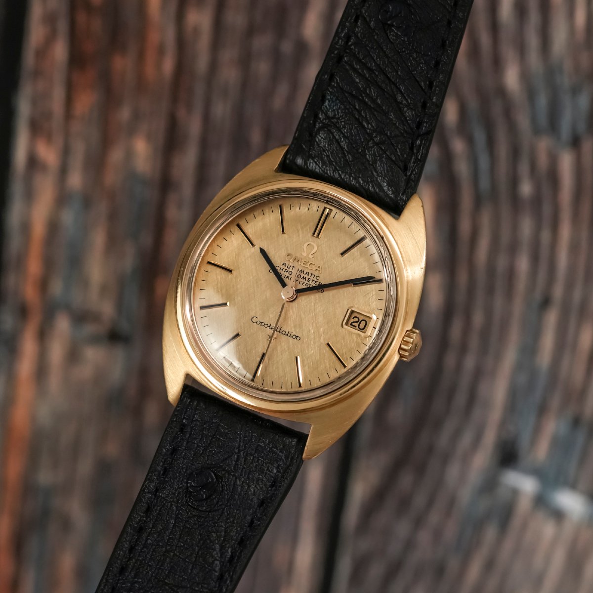 Omega Constellation “c Case” 18k Yellow Gold -1967--photo-1